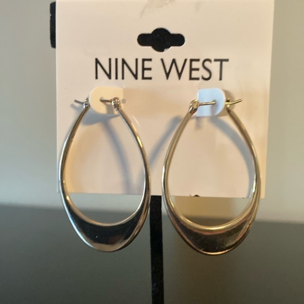 Nine West Gold Teardrop Earrings